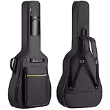 CAHAYA Gitarrentasche Akustikgitarre Gig Bag Guitar Case wasserdicht gepolsterte Gitarre Rucksack CY0152