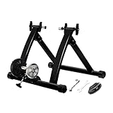 HXOX Rollentrainer Fahrrad FitnessgeräTe Trainer Rennrad Reitplattform Fahrradtrainer Fahrrad 6-Gang-Widerstand Indoor Geeignet FüR 20-24 Zoll BMX-F