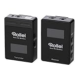 Rollei Hear Me Wireless,kabelloses Funkmikrofon,ideal für Videofilmer,Journalisten,Vlogger u. Youtuber 28705