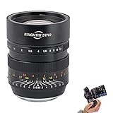 Bright Star 50 mm F0,95 Vollformat-Objektiv Porträtobjektiv mit großer Blende Kompatibel mit Nikon Z-Mount-Kameras Z Z5 Z6 Z7 (Compatible with Nikon Z)