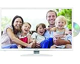 Lenco DVL-3242 32 Zoll (80cm) LED Fernseher mit DVD-Player - Triple Tuner (DVB-T/T2/S2/C) - Mit HDMI, USB, SCART und Cl+ Anschluss - Fernbedienung - weiß