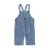 Mädchen Latzhose Hose mit Hosenträger Overall Jungen gepolsterte Fleece Hosenträger Overalls Kinder Latzhose Baumwolle Strampler Spielanzug Jogginghose Sport Winter Warm Bodysuit Jumpsuit Süß