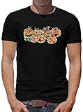 TShirt-People Pumpkin Family T-Shirt Herren XL Schw