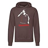 Art T-shirt, Zlatan Ibrahimovic Kapuzenpullover, Unisex, freddie-hd-man-moc-xxl, Braun, freddie-hd-man-moc-xxl XXL