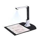 Intelligenter Dokumentenkamera Faltbar Flachbettscanner, Praktischer Buchscanner Scanner Für Dateien Physische Objekte, Testpapier, Dokumente, Bü