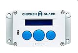 ChickenGuard Premium Automatische Hühnertür, Türöffner Für Den Hühnerstall, Automatische Hühnerklappe Mit Zeitschaltuhr & Lichtsensor, 3 Jahre G