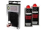 Zippo Handwärmer Premium Set Taschenwärmer schwarz groß 12 Stunden Laufzeit + 2 x B