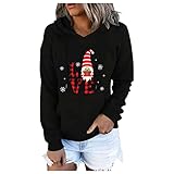 T Short Damen Top Weit Geschnitten Langarmshirt Damen T Shirt Sexy Tshirt Damen Durchsichtiges Oberteil Damen Pullover Shirt Bedrucken Blusen L