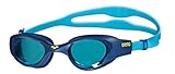 arena The One Junior Anti-Fog Schwimmbrille für Kinder, Schwimmbrille mit Breiten Gläsern, UV-Schutz, Selbstjustierender Nasensteg, Orbit-Proof Dichtung