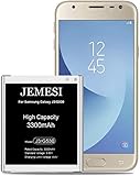 JEMESI 3300mAh Akku für Samsung Galaxy J3/J5, Interner Lithium-Ionen-Akku【2021 Hohe Kapazität Galaxy J3/J5 Handy-Akku】 - 1 Jahre G