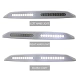 SSGLOVELIN 12V 6W LED RV Markisenlicht 20 LEDs IP56 wasserdichtes Licht for Yacht Marine Caravan Camper Anhänger Außenveranda (Color : White)