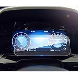 LFOTPP Golf 8 MK8 10,25 Zoll Instrumententafel Panzerglas Schutzfolie, Auto Zubehör GPS Radio Display
