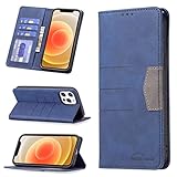 Handyhülle Kompatibel mit Samsung Galaxy S22 Handy Hülle, für Samsung Galaxy S22 Hülle Leder Schutzhülle Handytasche für Samsung Galaxy S22 Klapphülle Tasche B