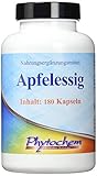 APFELESSIG | 495 mg Apfelessig Pulver pro Kapsel | 180 Kapseln | Premium Qualität aus D