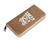 WANHONGYUE Tokyo Ghoul Unisex Brieftasche Leinwand Geldbörse Reißverschluss Kartenhalter Anime-Bilddruck / 3