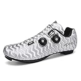 XBSXP Herren Fahrradschuhe Rennradschuhe Racing Fahrradschuhe Fahrrad Fahrradschuhe Outdoor Sport Mountainbike S