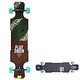 hjj Standard Skateboards Mini Skateboard, Pinselstraße 39 Zoll Bord Baby Complete Skateboard Retro Design, Anfänger Skating Board Classic Skateboard für Mädchen Kinder Jungs jiany