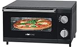 Clatronic MPO 3520 Hersteller Pizza/Pizza, 25 cm, mechanisch, 1 Std., schwarz, 1000 W, E