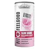 Layenberger Fit+Feelgood Slim Shake Rote Beeren-Joghurt, Mahlzeitersatz zur Gewichtsabnahme und -kontrolle, ersetzt 12 Mahlzeiten bei nur 215 kcal pro Mahlzeit, glutenfei, (1 x 396 g)