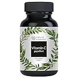 Vitamin C 500 mg - 365 Kapseln - Premium: Aus pflanzlicher Fermentation & gepuffert (pH-neutral, säurefrei und magenschonend) - Ohne unerwünschte Zusätze, veg