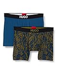 HUGO Herren BOXERBR Brother Pack Boxershorts, Open Blue463, S