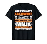 Wirtschaftsfachwirt Multitasking Ninja lustig T-S