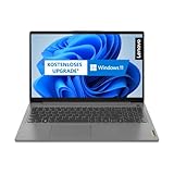 Lenovo IdeaPad 3i Laptop 39,6 cm (15,6 Zoll, 1920x1080, Full HD, WideView, entspiegelt) Slim Notebook (Intel Pentium Gold 7505, 8GB RAM, 256GB SSD, Intel UHD-Grafik, Windows 10 Home S) g