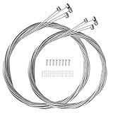 Huahuanghui 8pcs Bremszug Bowdenzug,Fahrrad Schaltzug,Bowdenzug Fahrrad Schaltung,Bowdenzug Fahrrad Set für Fahrrad MTB