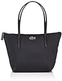 Lacoste NF0946PO Damen Shopper 24x25x14 cm (B x H x T), Schwarz (WITHOUT COLOR 000)