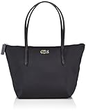 Lacoste NF0946PO Damen Shopper 24x25x14 cm (B x H x T), Schwarz (WITHOUT COLOR 000)