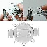 Spaltmaß, Zündkerzen-Spaltmaß, mit metrischer Größe, Zollgröße, zum Messen und Einstellen des Zündkerzen-Spaltmaßes, zum Einstellen des Seitendrahtes, Werkzeug zum Einstellen des Spaltmaß