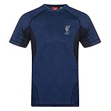 Liverpool FC - Herren Trainingstrikot aus Polyester - Offizielles Merchandise - Geschenk für Fußballfans - Königsblau - XXL