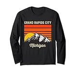 Grand Rapids City Michigan Heimatstadt Stadt Bundesstaat Vereinigte Staaten Lang