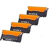 4er-Pack CLT-404S Toner Kompatibel Tonerkartusche als Ersatz für Samsung CLT-P404C CLT-K404S CLT-C404S CLT-M404S CLT-Y404S Xpress SL C480W C480FW C480FN C480 C430W C430 - (Schwarz-Cyan-Gelb-Magenta)