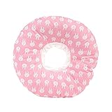 huihuijia Halskrause Hund Hundekragen Kegel für Hunde Katzenkegel Cat Recovery Collar Katzenschutzhalsband Hunde-Anti-Biss-Halsband Haustierschutzhalsband 22,pink