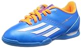 adidas F10 In J Kinderschuhe, Blau - Blau/Weiß/Orange - Größe: 33 EU