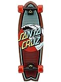 Santa Cruz Classic Wave Splice Dot Shark Cruiser Skateboard, 68,6 x 22,4