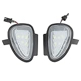 Umfeldbeleuchtung Aussenspiegel Leuchte 2 Stücke Auto Unter Side Spiegellicht Pfütze Lampe Passend Für Volkswagen VW Golf 6. GTI. Cabriolet Passat B7 Mit Freundlicher Genehmigung