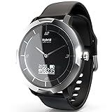 VBF Smartwatch Wasserdicht 5ATM Bluetooth Herzfrequenz Blutdruck Schlafüberwachung Nachricht Erinnerung Sport Herren Damen Smartwatch (B)