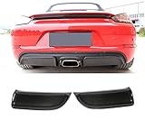 Hecklippendiffusor Untere StoßStange Lip Spoiler Body Kit, Auto Heckdiffusor Passt FüR Porsche 718 Base Boxster Convertible Cayman Coupe 2016 2017 2018 2019