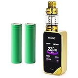Smok X-Priv Kit inkl. TFV12 Prince (8ml) 5000 mAh E-Zigaretten-Set E-Zigarette Starterset (nikotinfrei) (gold)