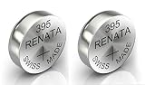 Zwei Batterie Renata für Uhren, 395 SR927SW)