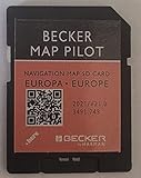 Mercedes Becker Map Pilot GPS SD Karte Europa V21 2021 (M054, M075, M07, M083, M084, M085, M092, M097)