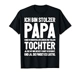 Herren Papa Vater Tochter Geburtstag Weihnachten Spruch Geschenk T-S