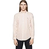 Polo Ralph Lauren Slim-Fit Oxfordhemd mit Streifen (XXL, Pink/White)