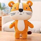 Plüschtier Spielzeug Kawaii Stofftier Tier Tiger Kissen Niedliche Kinderspielzeug Mädchen Kawaii Sofa Dekor Babypupp