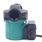 100W Umwälzpumpe Heizungspumpe Warmwasser Zirkulationspumpe 65L/min Solar Wasserzirkulationssystem Hocheffizienzpumpe Umwälzpumpe Brauchwasserumwälzung für Die Zirkulation und Filtrierung