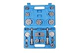LLCTOOLS 18tlg Bremskolbenrückstellsatz Rücksteller Bremsen Scheibenb