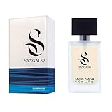 SANGADO Unwiderstehlich Parfüm für Herren, 8-10 Stunden Langanhaltend, Luxuriös duftend, Orientalisches Fougere, Zarte französische Essenszen, Extra-konzentriert -Eau de Parfum, Ideales Geschenk, 50