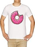 Krapfen Herren T-Shirt Weiß